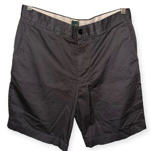 EUC J. Crew Men's Charcoal Flat Front Shorts